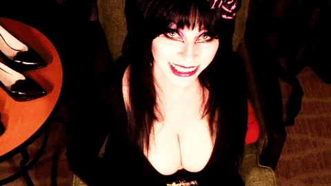kateordie:  so-treu:  moresongsaboutbuildings:  thegentlemanwitch:  //Elvira//  LIFE GOALS  she was pretty awesome  She is STILL awesome  Soooooooo in love