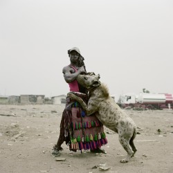somesleeze:levinedc:Nigeria’s Hyena Men by photographer Pieter Hugo (posted by Marco) Spray paint the rover