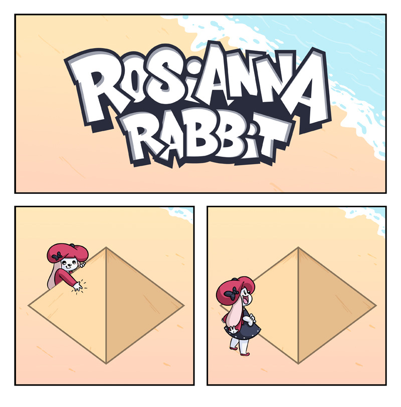 rosiannarabbit:  Rosianna Rabbit | 056 Perspective. Rosianna gets trapped in an optical