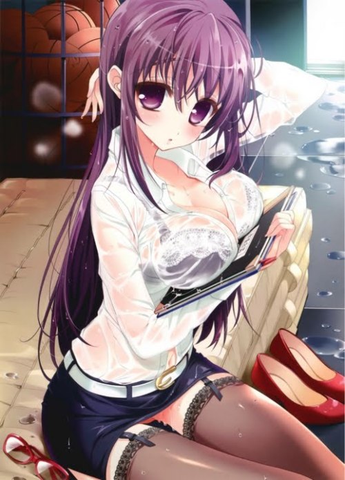 微エロ画像　下着が透けてる女の子の虹画像ください - がぞ～速報