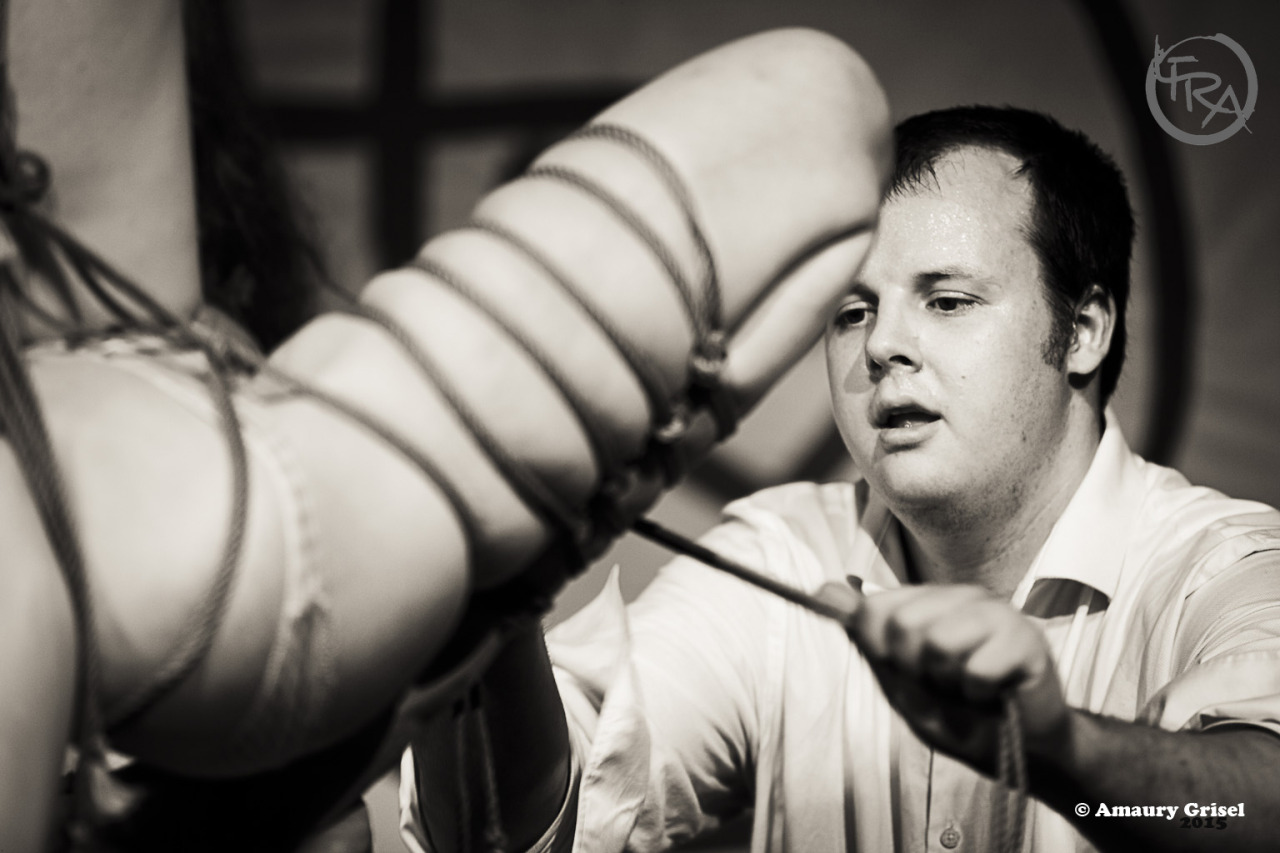 amaury-grisel-shibari:  Will Hunt &amp; Flame performing at LfraPhotography by