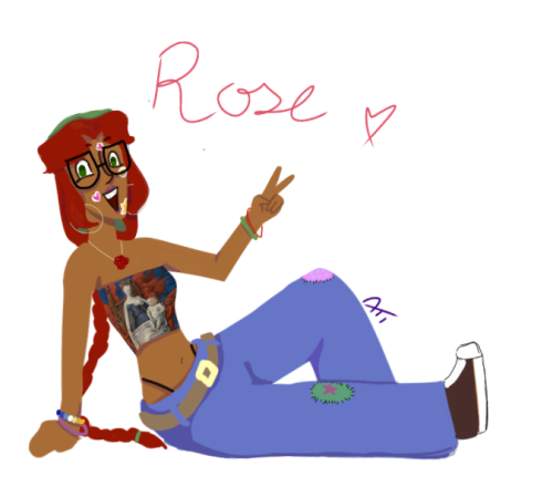 Don't Mind Me Just Me Experimenting With My Art Style Feat Some Ocs