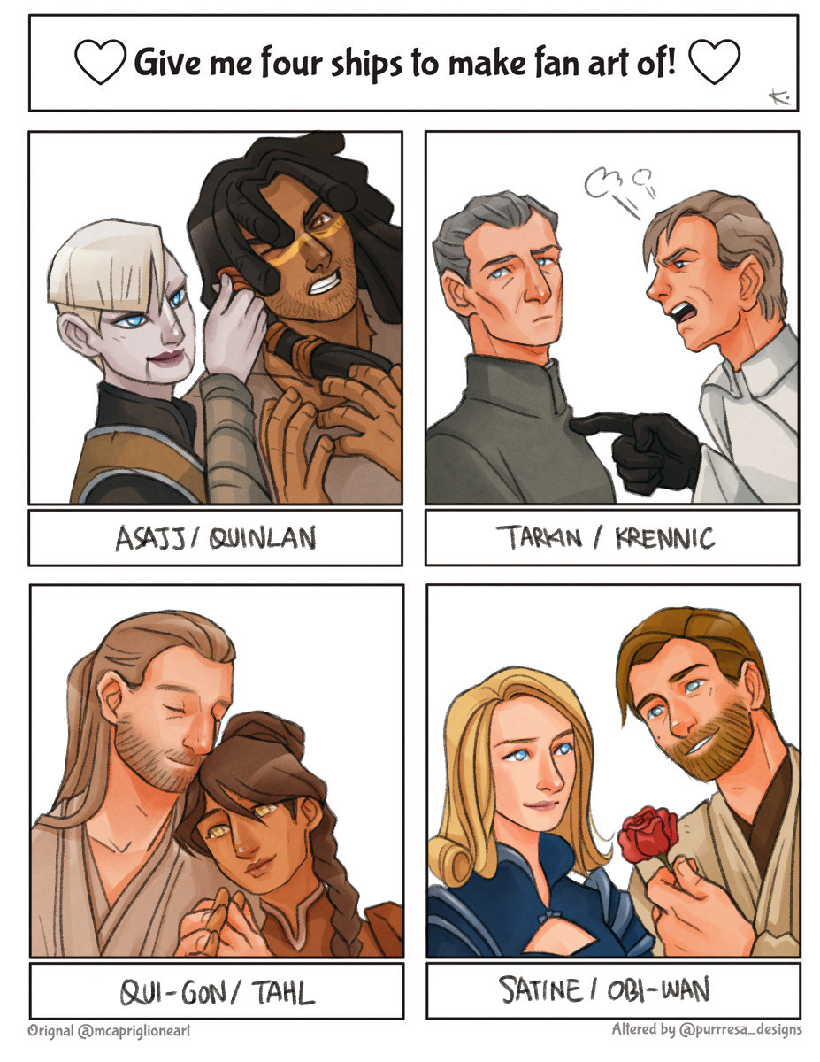 MOST THINGS KENOBI — melty-artz: I've always been a fan of Qui Gon's