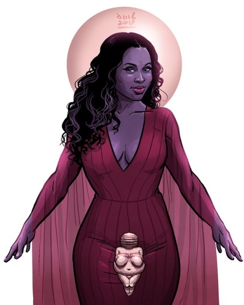 geekynerfherder:  ‘American Gods’ by David M Buisán.Available as prints from his Society6 webstore.