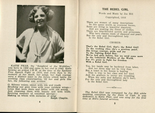 Read more about Katie Phar, the IWW songbird, on the Southern Folklife Collection blog today. The ma