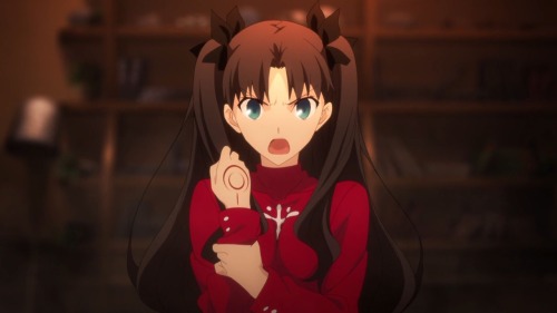 Tohsaka is just totally bae, y'all should go watch Fate/Stay Night Unlimited Blade Works