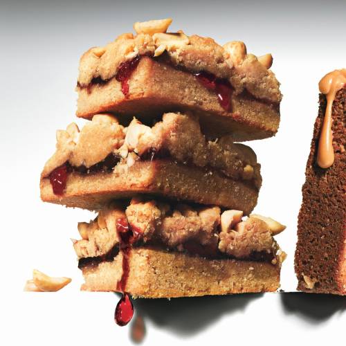 Peanut butter and jelly bars