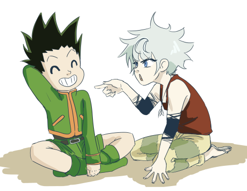 Killua Gon drawing