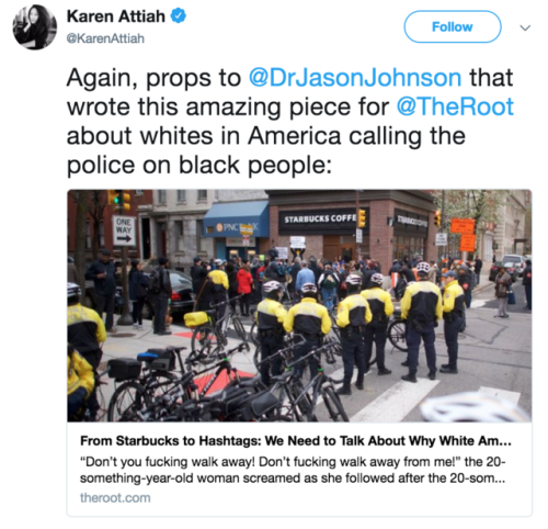 anxiety-unlimited: niggazinmoscow: This girl spoke nothing but fucking TRUTH. Last 2 linked articles, for anyone who wants to read them:  When Will the North Face Its Racism? From Starbucks to Hashtags: We Need to Talk About Why White Americans Call the