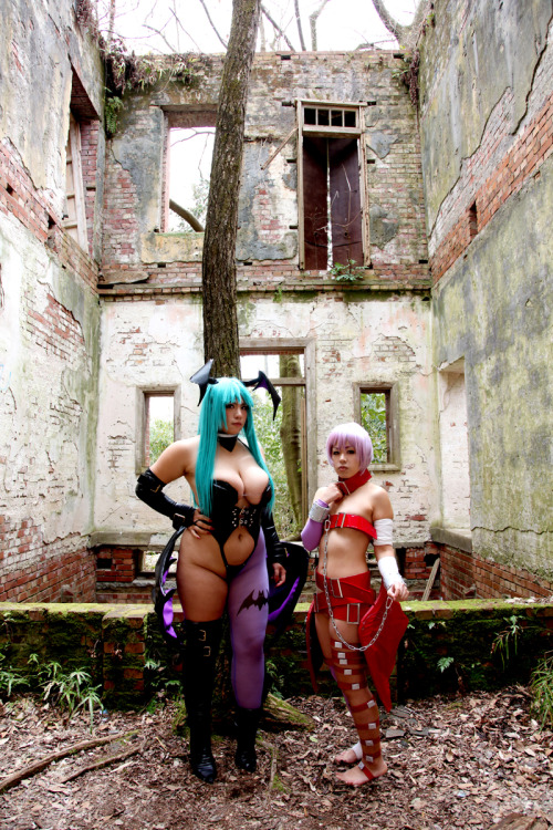 Darkstalkers - Morrigan & Lilith (Chouzuki adult photos