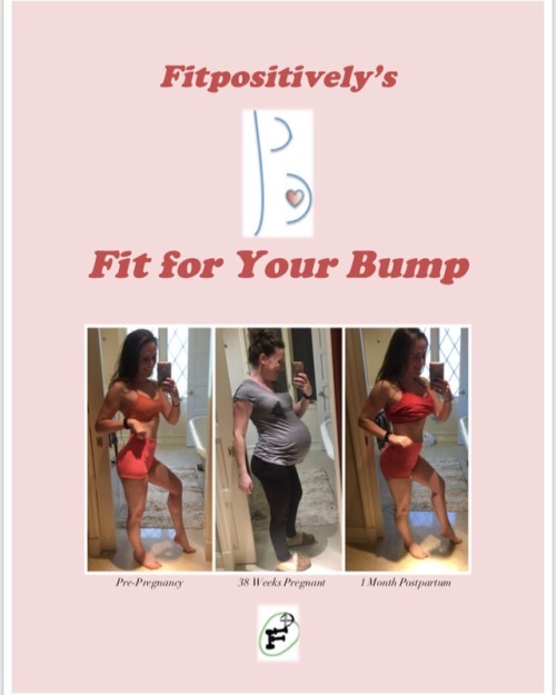 My new fitness program “Fit for Your Bump” is NOW LIVE!! trainwithfitpositively.com or link in bio t