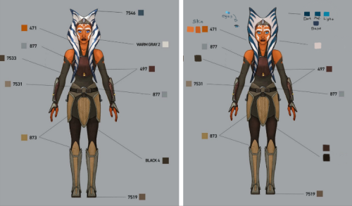 zackaran:I love Rebels design for Ahsoka, but something about her face and lekku throw me off so I m