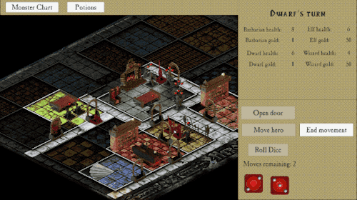 alpha-beta-gamer: HeroQuest is a digital remake of the 1989 board game classic of the same name, in which your Barbarian, Elf, Dwarf and Wizard go crawling dungeons, battling monsters and collecting loot! Read More & Play The Prototype, Free (Windows)