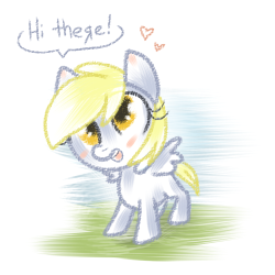crayonderpy:  O-oh! hi there! im derpy hooves!