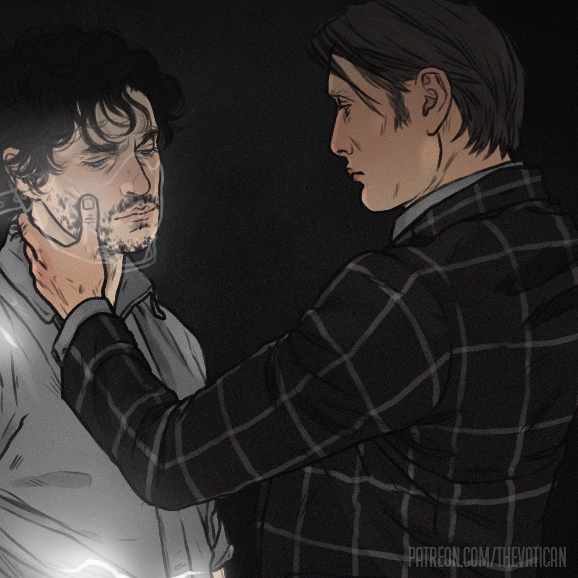 hcnnibal:a series of very grey drawings from march