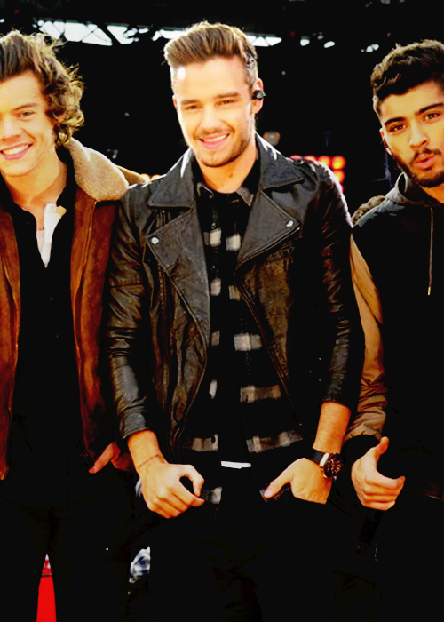 andycouleurs:  Liam + that leather jacket 