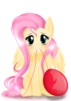 madame-fluttershy:  Cheer up by Chibi-Chiaki