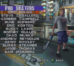 vgjunk:  Tony Hawk’s Pro Skater 3, PS1. 