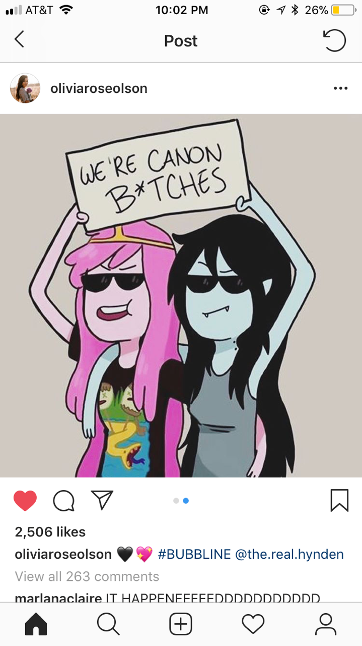 maybeitslove: LOOK WHAT MARCELINE’S VA POSTED ON HER INSTA LMAO 