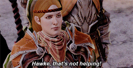 iplann:“Not today, Hawke. Not while I’m here.”