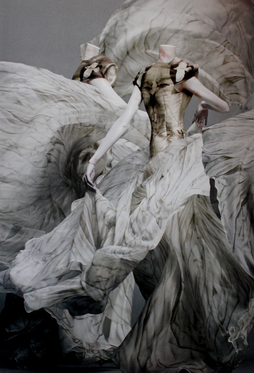 alysiawebster:  Looking at Alexander McQueen’s ‘Savage Beauty’ for inspiration…