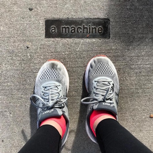 I like to think I am a machine. But I am not. We can push ourselves as hard as we want but we are no