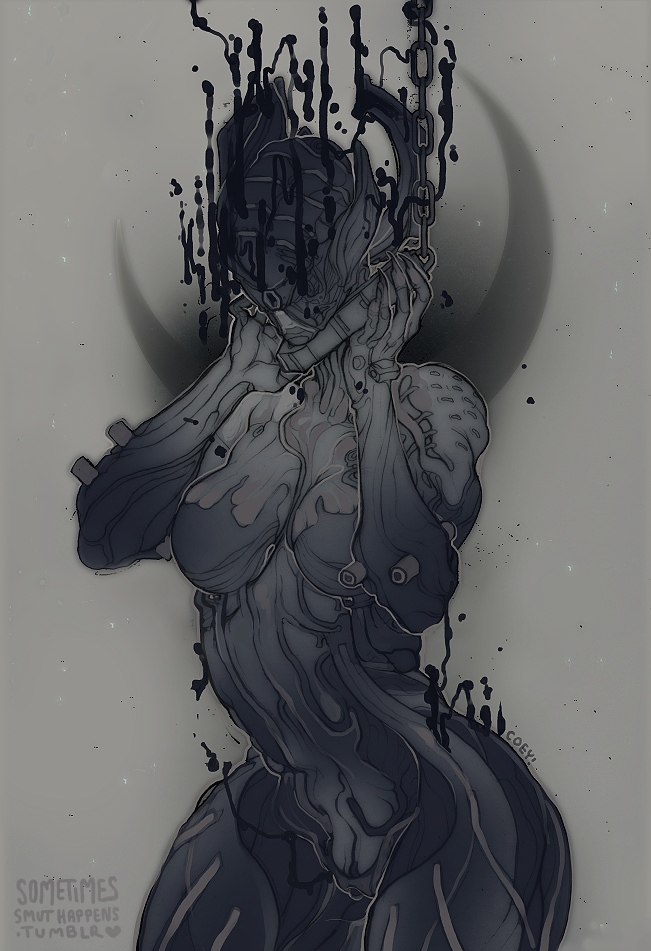 sometimessmuthappens:  Valkyr doodle that got a lil away from me… fuck these warframes