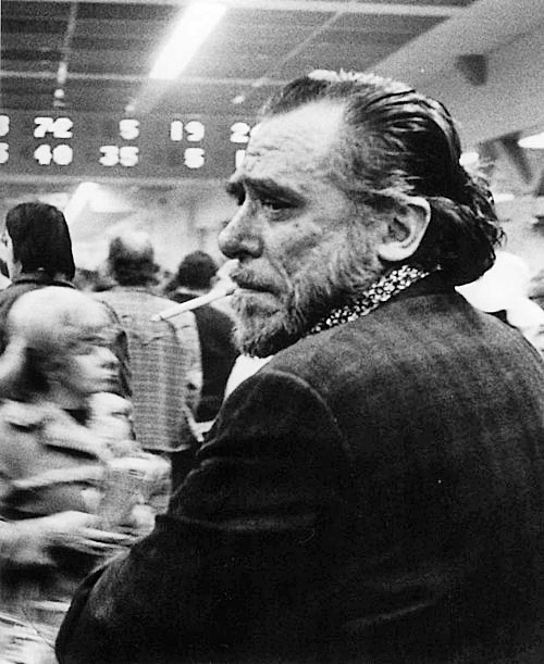 sonofbukowski:  “I’ve had so many knives stuck into me, when they hand me a flower I can’t quite make out what it is. It takes time.”