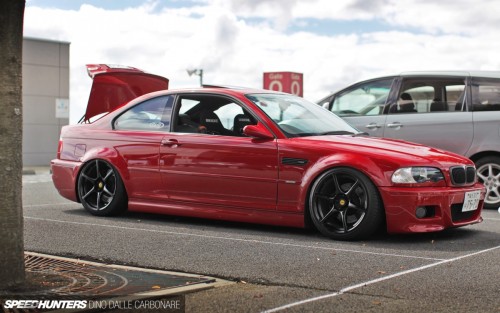 euroaficionado:  Kawasaki’s E46 M3 on R34 GT-R wheels