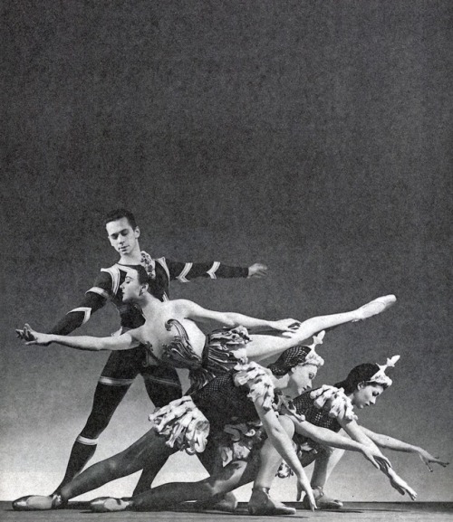 George Balanchine’s Concerto Barocco, with Marie-Jeanne, whose line stretches to infinity (and who w