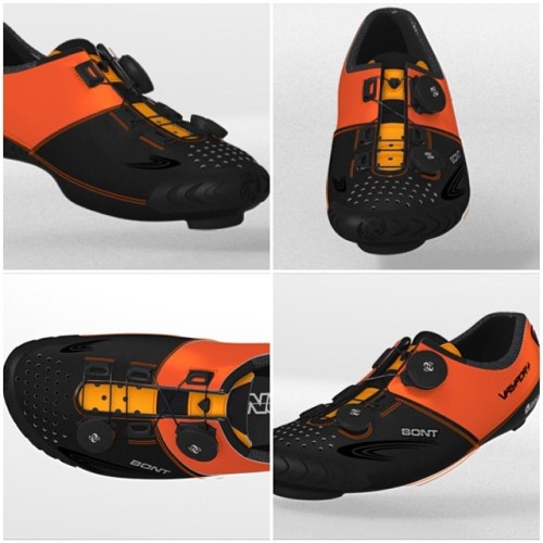 youcantbuyland:  weall:  Just fall in love with the custom of @bontcycling #orangewo…. Awesome!!! #c