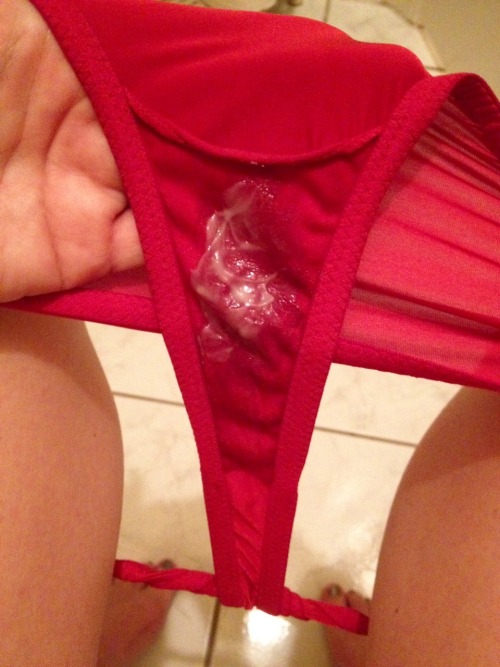 XXX stickyknickers:  Can I take a taste test? photo