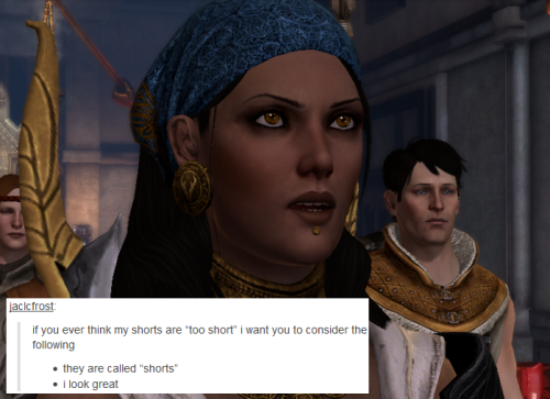 bubonickitten: Dragon Age II + text posts meme — Isabela Someone requested Isabela, so here&rs