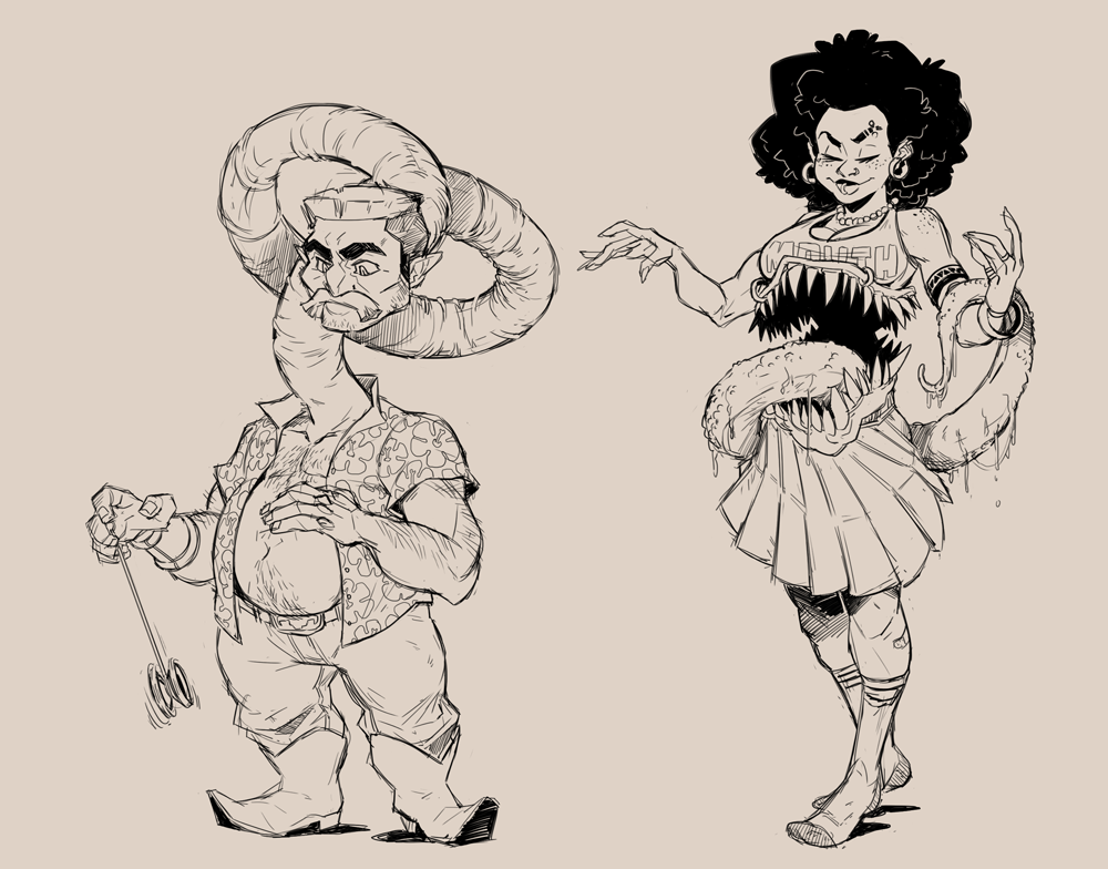 causeimdanjones:Some Adventure zone stuff, and more Naomi stuff!