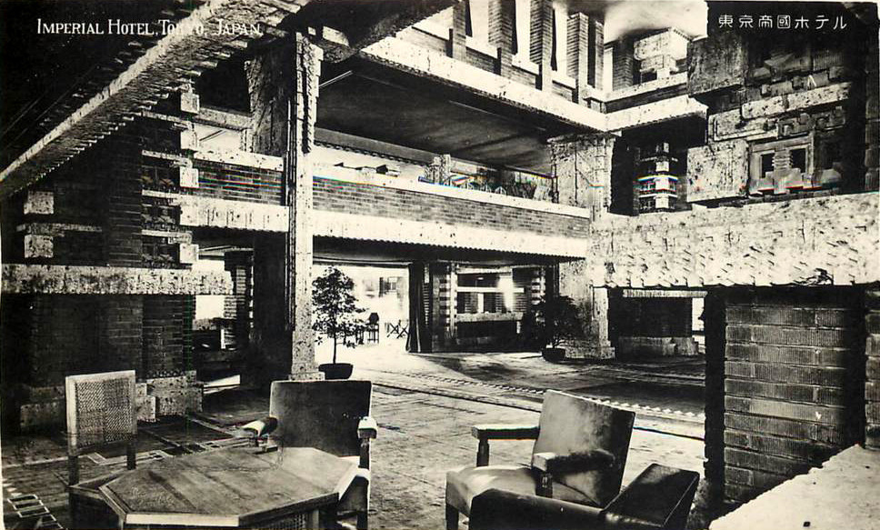 Inside Wright’s Imperial Hotel, Tokyo