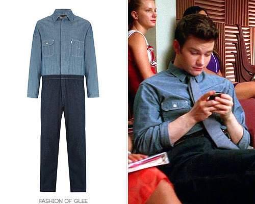 Vidunderlig Pinpoint Ændringer fra Fashion of Glee — Just a denim shirt with jeans? Of course not, it's...