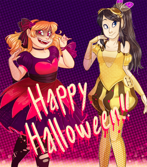 aliceandthenightmare: ♥ Today’s page is a Halloween update! Thanks, and BOO!! ♥