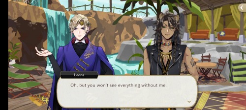 SHUT THE FUCK UP THEY'E FLIRTING