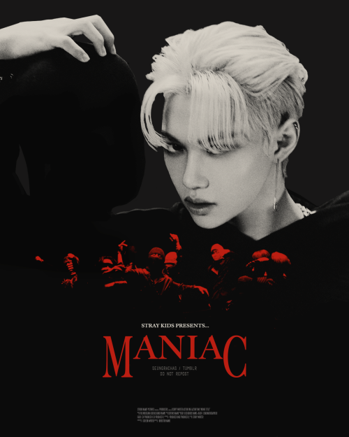 seungrachas:stray kids ‘maniac’ ; based off of thriller movie posters