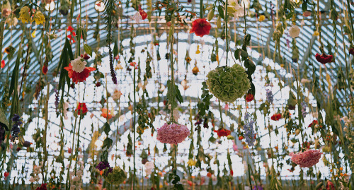 elizabethalexis: Hanging gardens by Rebecca Louise Law take me to church Lovely.