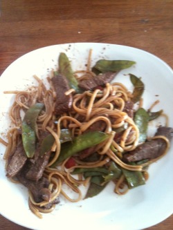 Peppery steak stir fry all me be jelly