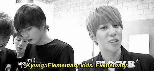 Where Kyung’s description of Block B is probably the most accurate thing.