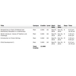 The mini high from arranging a perfect schedule