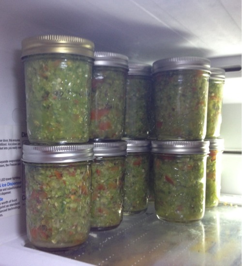 Our daughter says to me &ldquo;Mom, I think we have enough pepper relish now. Please no more. &rdquo