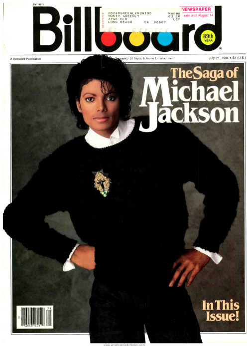  Michael for ph Matthew Rolston, 1984. 