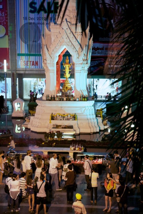 Trimurti shrine, Bangkok, Thailand