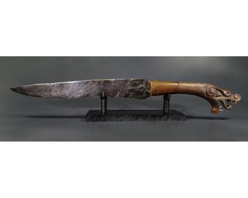 Viking knife with Fafnir dragon handle, circa 900 AD.from Pax Romana Auctions
