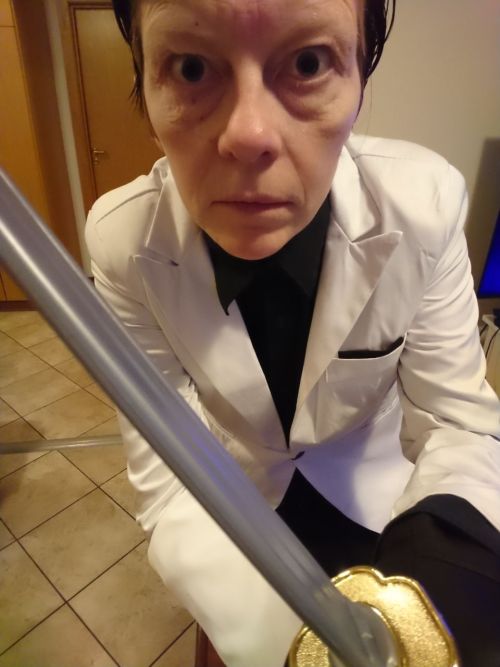 Did I Buy A White Tuxedo Jacket Ant A Plastic Katana?