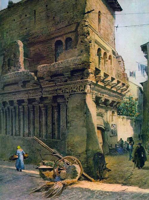 mabohstarbuck:Ettore Roesler Franz, Roma Sparita (disappeared Rome) 1896locations:1. 