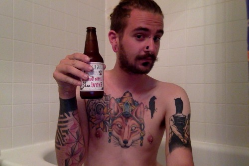 cs-kas: bath beerz 4ever. all week besides today has been at least a 12hr work day. 